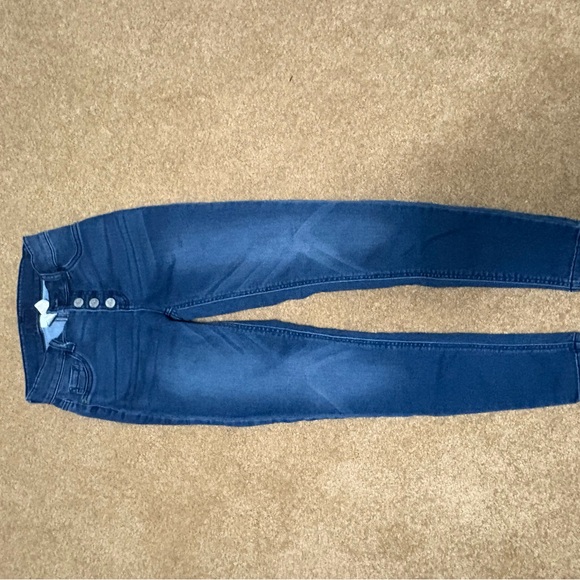Justice Dark Blue Kids Jeans - Picture 1 of 3